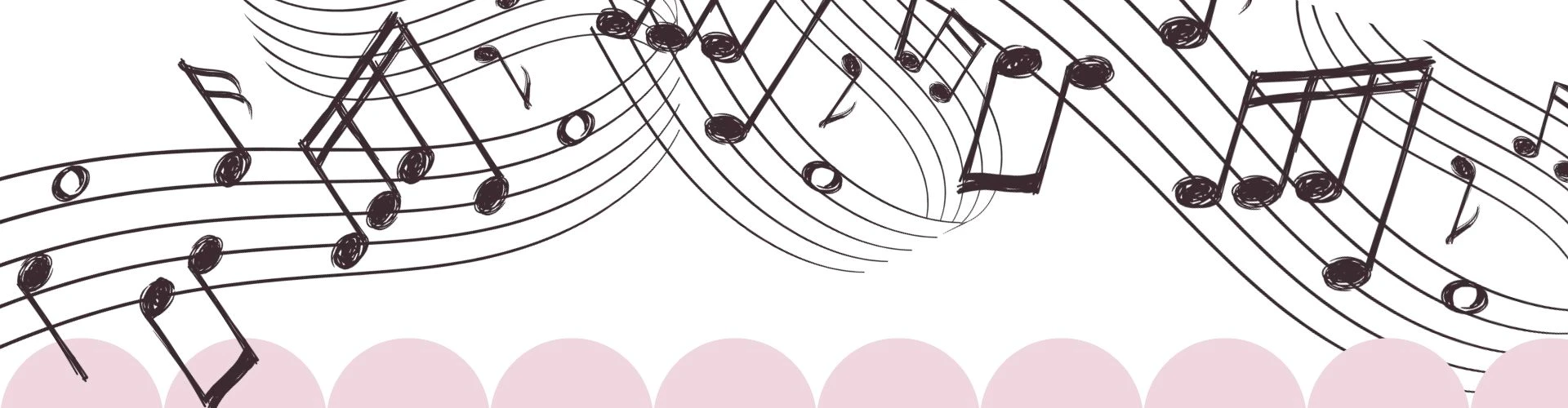 Grafika z nutami muzycznymi